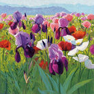 Early June by Shirley Novak on GIANT ART - green floral