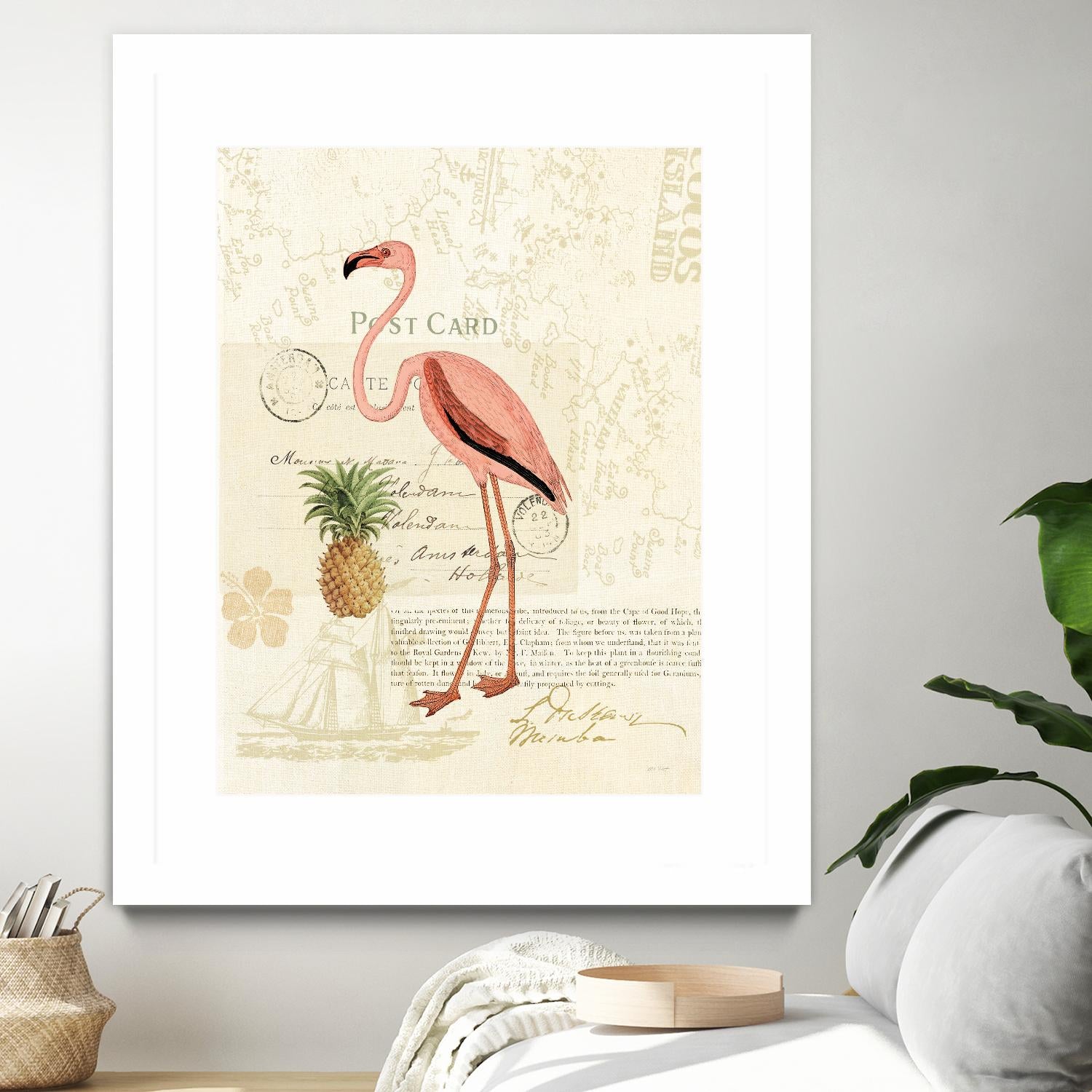 Floridian IV by Katie Pertiet on GIANT ART - green tropical