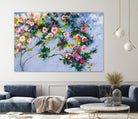 Inspiration Monet by Shirley Novak on GIANT ART - pink floral