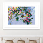 Inspiration Monet by Shirley Novak on GIANT ART - pink floral