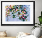 Inspiration Monet by Shirley Novak on GIANT ART - pink floral