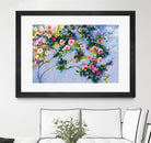 Inspiration Monet by Shirley Novak on GIANT ART - pink floral
