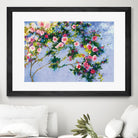 Inspiration Monet by Shirley Novak on GIANT ART - pink floral