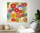 Bohemian Bouquet II by Silvia Vassileva on GIANT ART - yellow floral