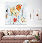 The Sanctuary II by Kellie Day on GIANT ART - red floral