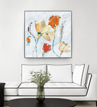 The Sanctuary II by Kellie Day on GIANT ART - red floral