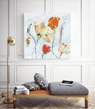 The Sanctuary II by Kellie Day on GIANT ART - red floral