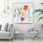 The Sanctuary II by Kellie Day on GIANT ART - red floral