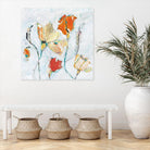 The Sanctuary II by Kellie Day on GIANT ART - red floral