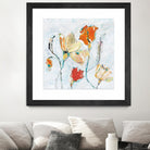 The Sanctuary II by Kellie Day on GIANT ART - red floral