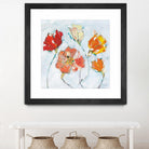 The Sanctuary III by Kellie Day on GIANT ART - red floral