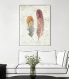 Natural Flora XI Bold Feathers by Danhui Nai on GIANT ART - beige contemporary