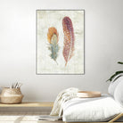 Natural Flora XI Bold Feathers by Danhui Nai on GIANT ART - beige contemporary