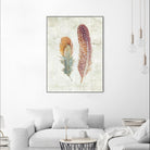 Natural Flora XI Bold Feathers by Danhui Nai on GIANT ART - beige contemporary