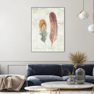 Natural Flora XI Bold Feathers by Danhui Nai on GIANT ART - beige contemporary