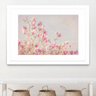 Pink Tree Tops I by Elizabeth Urquhart on GIANT ART - beige floral