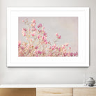 Pink Tree Tops I by Elizabeth Urquhart on GIANT ART - beige floral