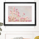 Pink Tree Tops I by Elizabeth Urquhart on GIANT ART - beige floral
