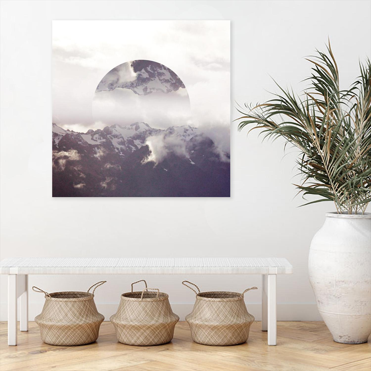 Reflected Landscape IV by Laura Marshall on GIANT ART - white photo art