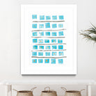 Ocean Blue II by Portfolio on GIANT ART - blue abstract