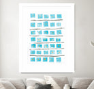 Ocean Blue II by Portfolio on GIANT ART - blue abstract