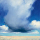 Beach Clouds I by Julia Purinton on GIANT ART - multi coastal & nautical beaches