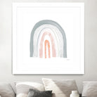 Boho Rainbow I by Courtney Prahl on GIANT ART - multi abstract blue