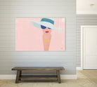 Fashion Forward by Moira Hershey on GIANT ART - multi fashion blue