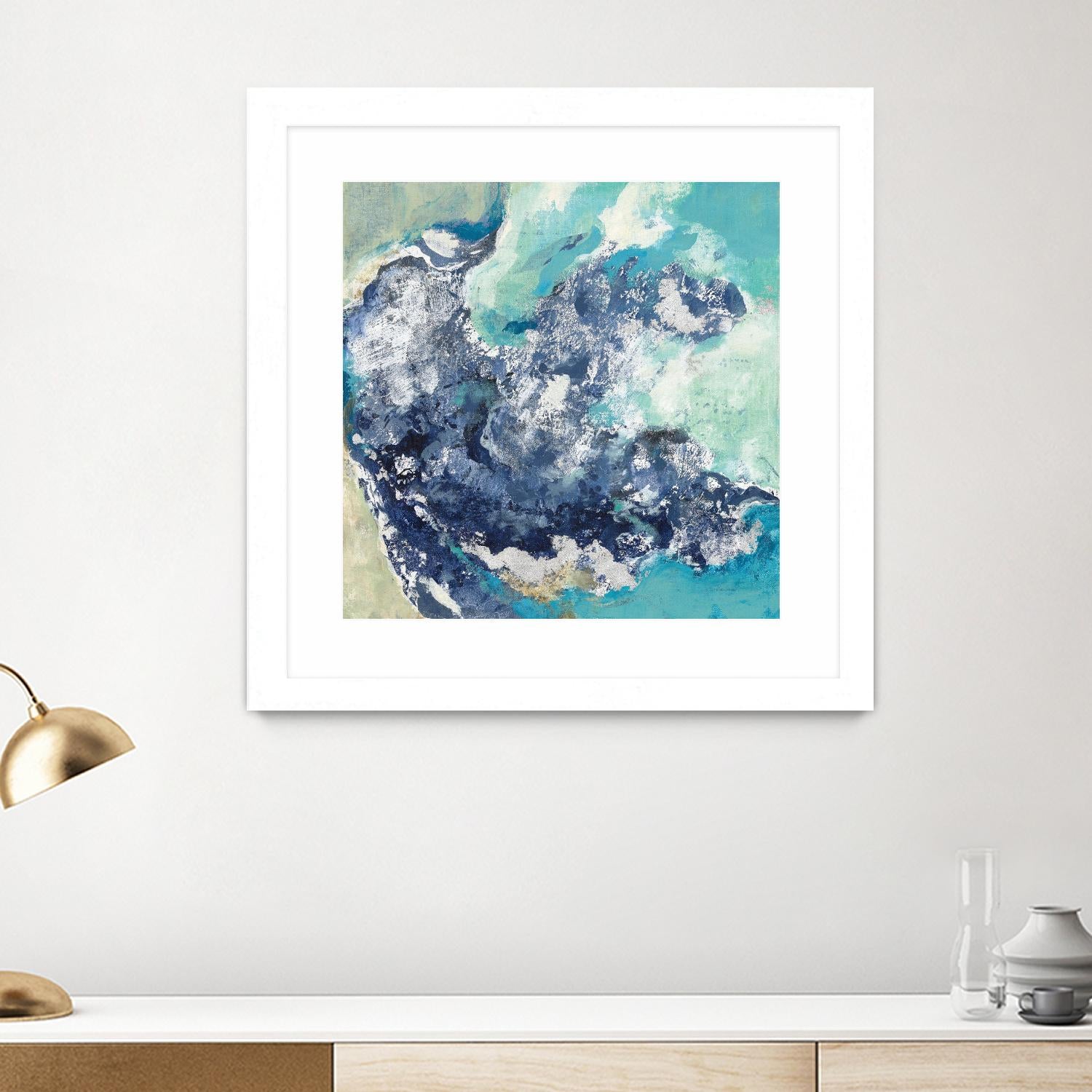 Turquoise by Silvia Vassileva on GIANT ART - abstract abstract