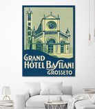 Travel Poster III by Wild Apple on GIANT ART - architecture adventure