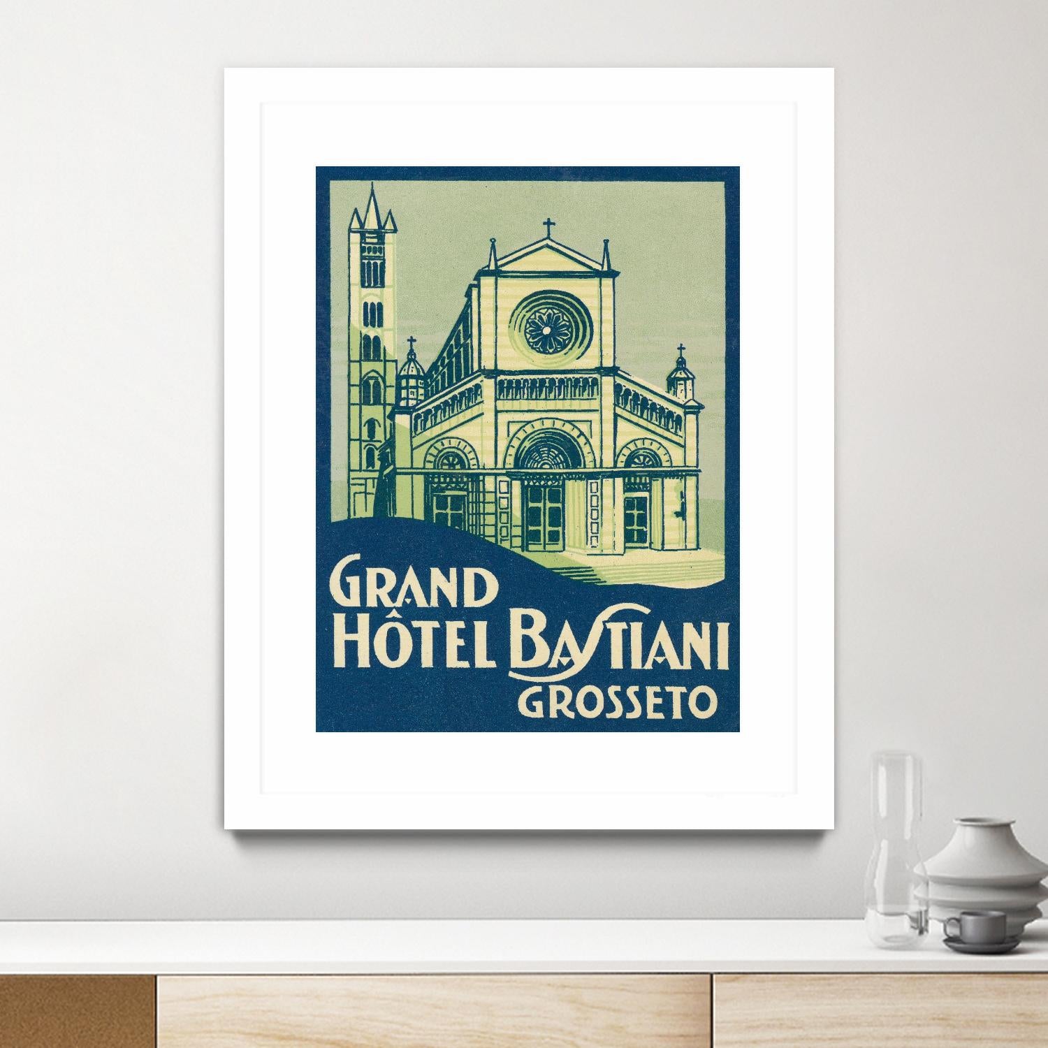 Travel Poster III by Wild Apple on GIANT ART - architecture adventure