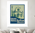 Travel Poster III by Wild Apple on GIANT ART - architecture adventure