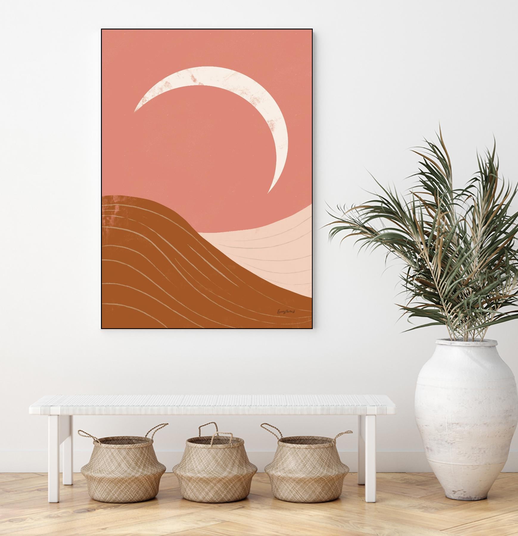 Desert Sunrise II by Becky Thorns on GIANT ART - abstract abstract