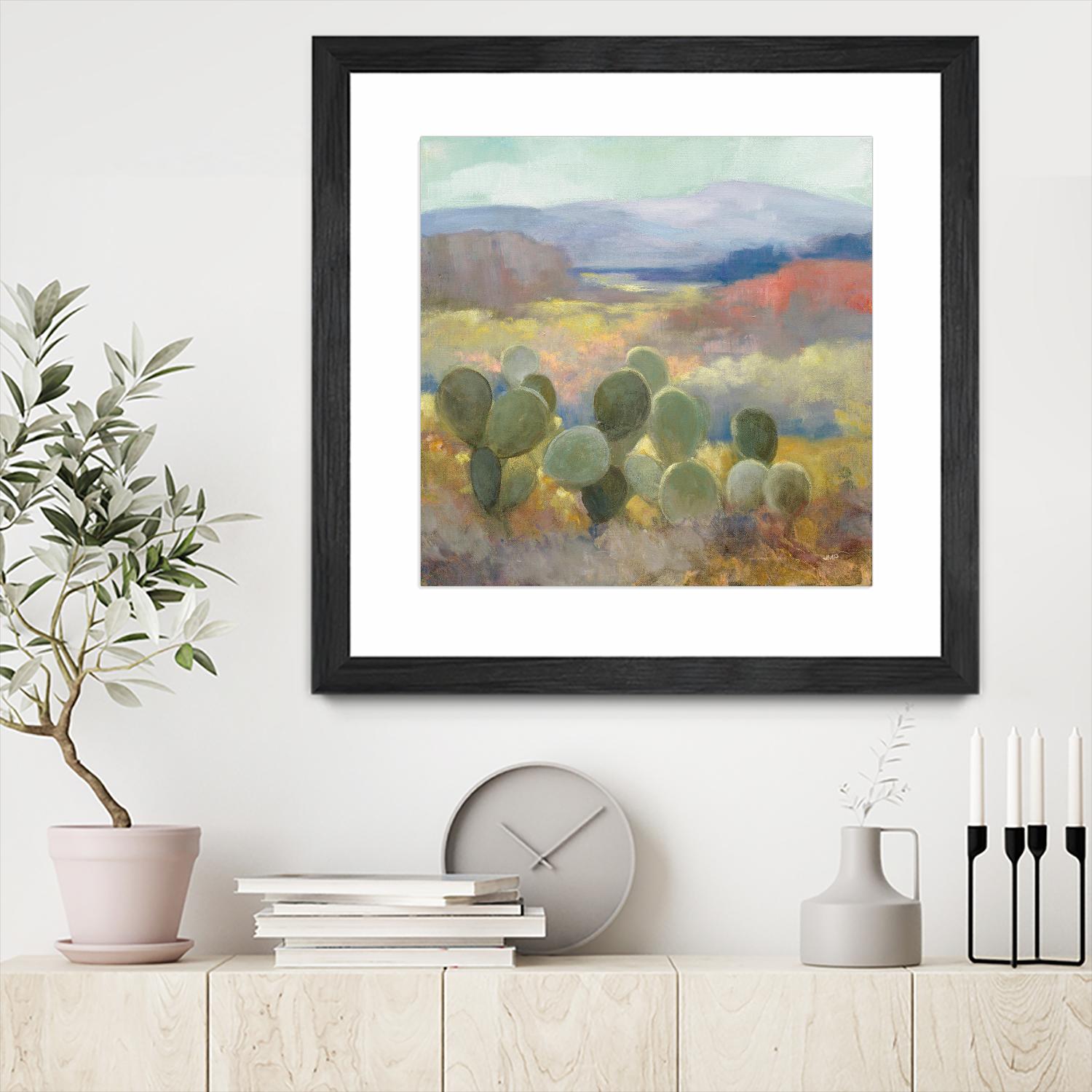 High Desert II by Julia Purinton on GIANT ART - landscape blue