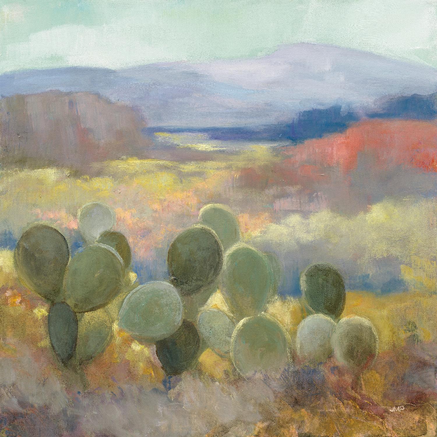 High Desert II by Julia Purinton on GIANT ART - landscape blue