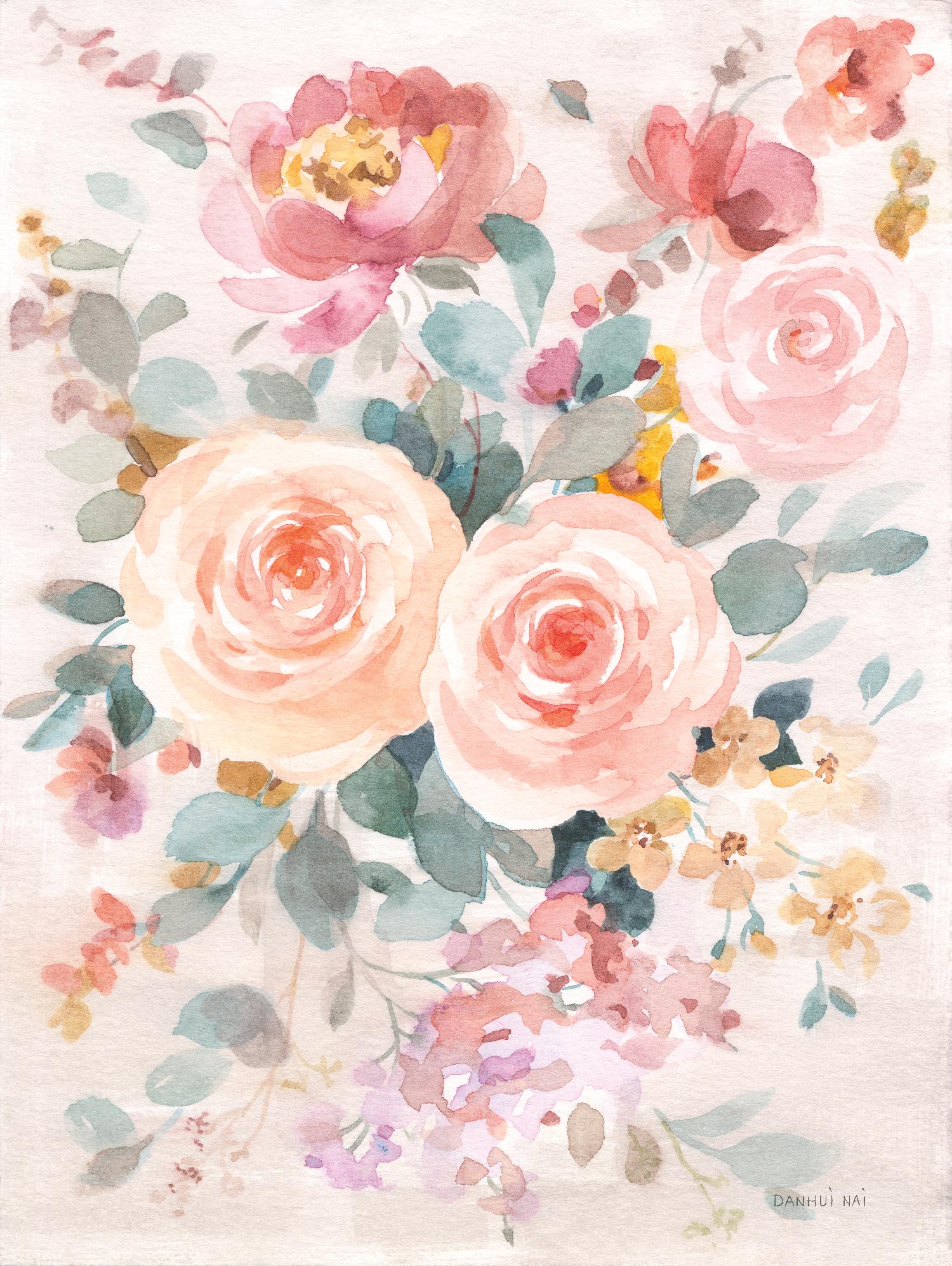 September Blooming II by Danhui Nai on GIANT ART - florals blooming