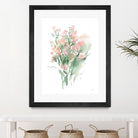 Vibrant Blooms II by Katrina Pete on GIANT ART - pink flowers floral