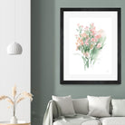 Vibrant Blooms II by Katrina Pete on GIANT ART - pink flowers floral