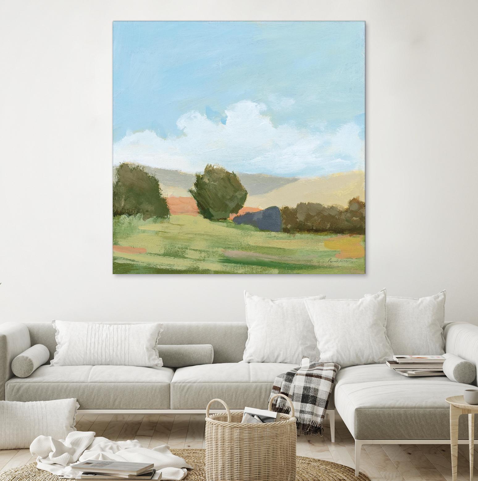 Early Spring by Pamela Munger on GIANT ART - landscape blue