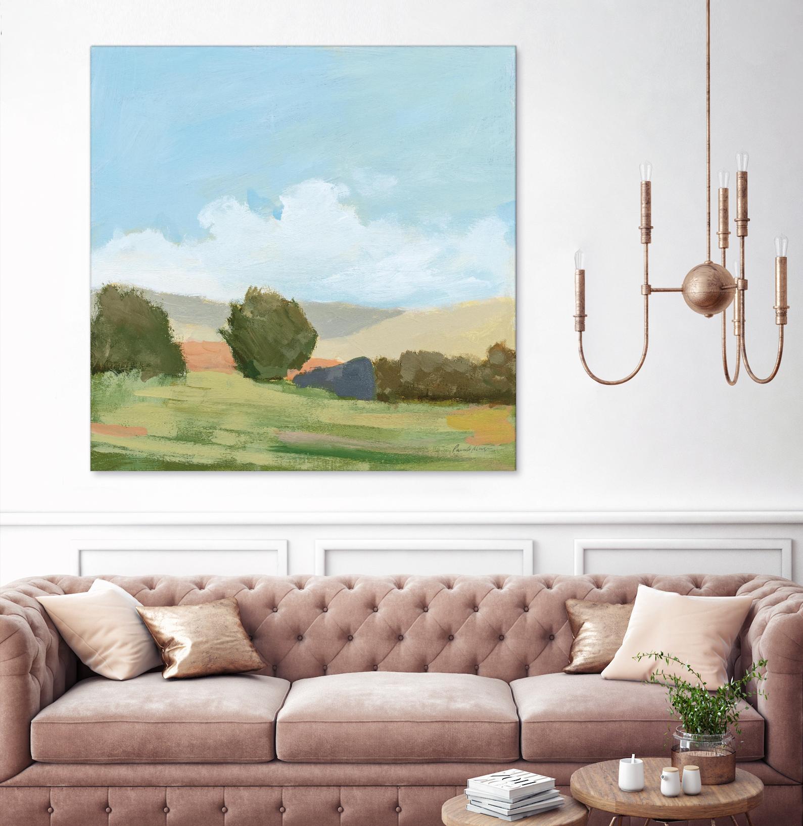 Early Spring by Pamela Munger on GIANT ART - landscape blue