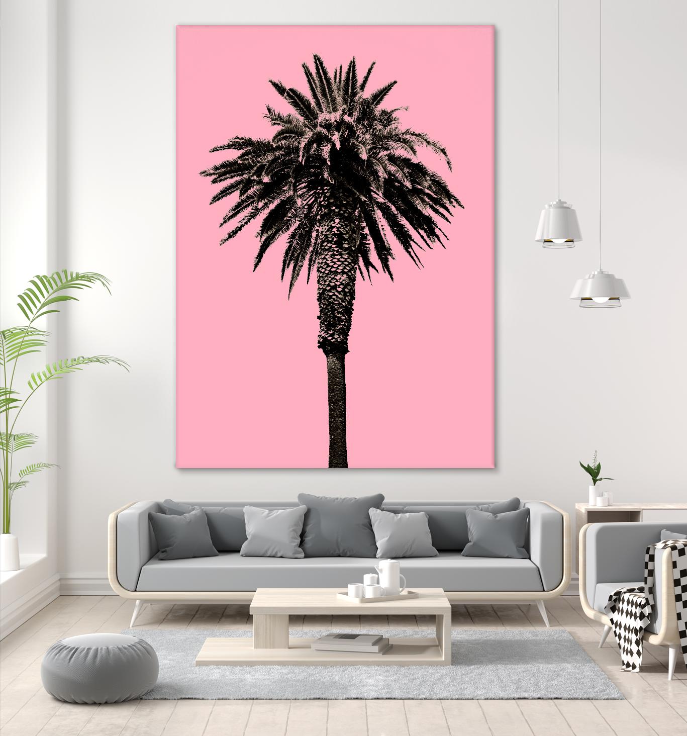 Palm Tree 1996 (Pink) by Erik Asla on GIANT ART - multicolor photography; contemporary