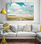 Dirt Road Travels by Annie Bailey Art on GIANT ART - white,blue landscapes, photography