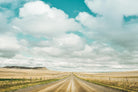 Dirt Road Travels by Annie Bailey Art on GIANT ART - white,blue landscapes, photography