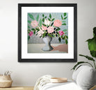 Spring Florals 1 by Marisa Anon on GIANT ART - pink,green floral,still life