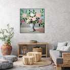 Spring Florals 1 by Marisa Anon on GIANT ART - pink,green floral,still life
