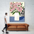 Spring Florals 5 by Marisa Anon on GIANT ART - pink,yellow floral,still life