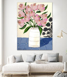 Spring Florals 5 by Marisa Anon on GIANT ART - pink,yellow floral,still life