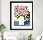 Spring Florals 5 by Marisa Anon on GIANT ART - pink,yellow floral,still life