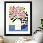 Spring Florals 5 by Marisa Anon on GIANT ART - pink,yellow floral,still life