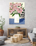 Spring Florals 5 by Marisa Anon on GIANT ART - pink,yellow floral,still life